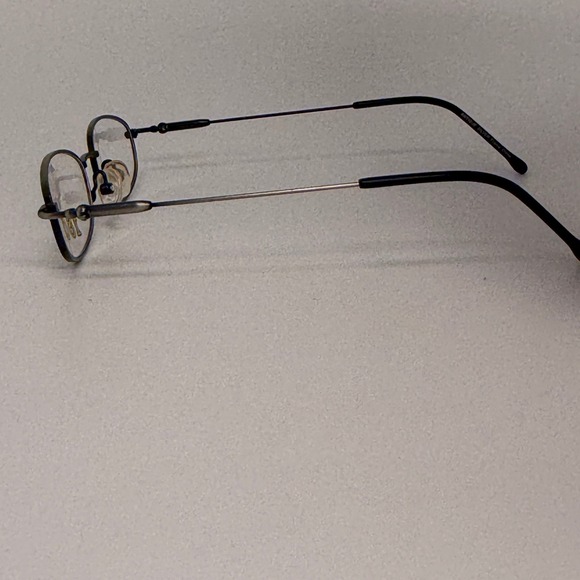 Windsor‎ Eyes GR61 Antique Silver Oval Eyeglasses Frames 45-18-130 180  Hinge main image 5